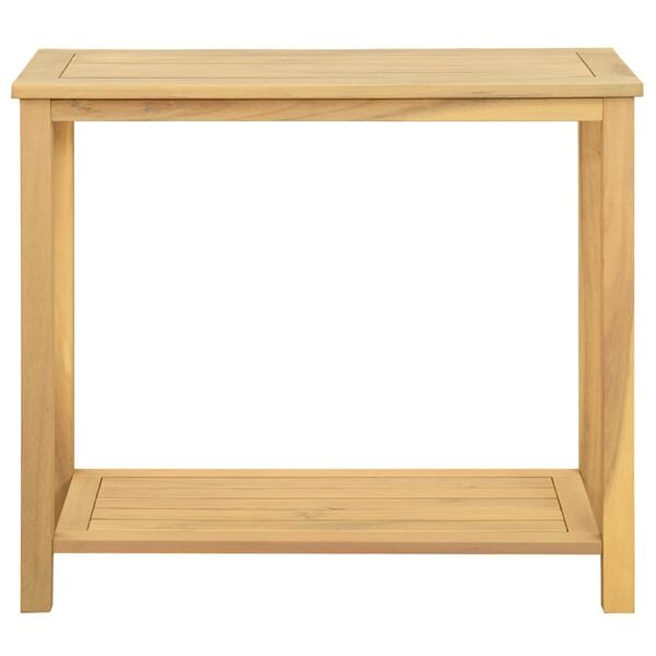 vidaXL Table console de jardin Acacia clair 80 x 35 x 75 cm