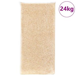 vidaXL Copeaux de bois r&eacute;sineux pour liti&egrave;re animale 24 kg