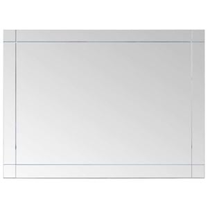 vidaXL Miroir mural 60x40 cm Verre