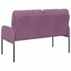 vidaXL Canap&eacute;s avec coussin 110cm Pourpre Contreplaqu&eacute;