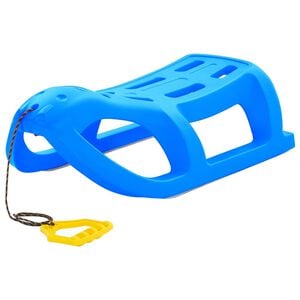vidaXL Tra&icirc;neau Bleu 80x39,5x25,5 cm Polypropyl&egrave;ne