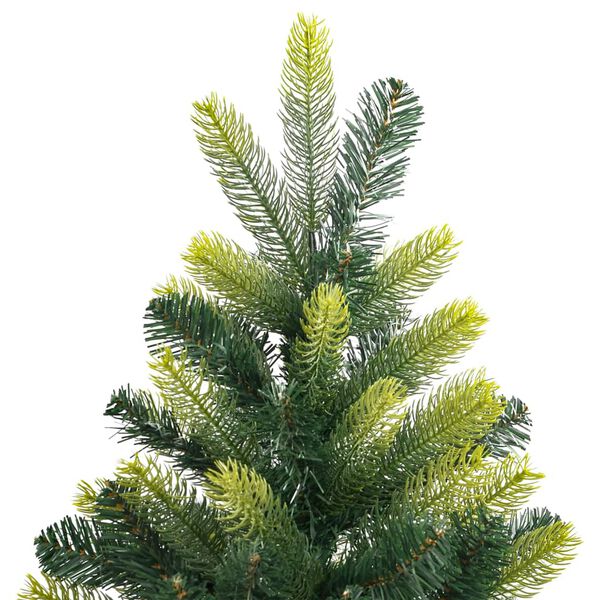 vidaXL Sapin de No&euml;l artificiel &agrave; charni&egrave;res avec support 180 cm