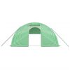 vidaXL Serre avec cadre en acier vert 64 m&sup2; 16x4x2 m
