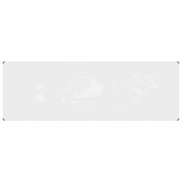 vidaXL Bâche transparente avec œillets 1x3 m PVC