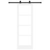 vidaXL Porte coulissante ORKDAL Blanc 73,5 x 211 cm