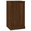 vidaXL Buffets 2 pcs chêne marron 37,5x35,5x67,5 cm bois d'ingénierie