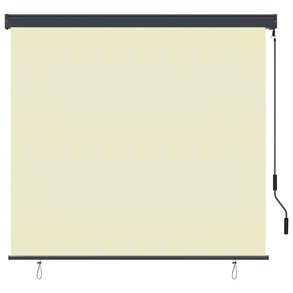 vidaXL Store roulant d'extérieur 170 x 250 cm Crème