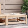 vidaXL Repose-pied de jardin 70x70x30 cm bois de pin solide