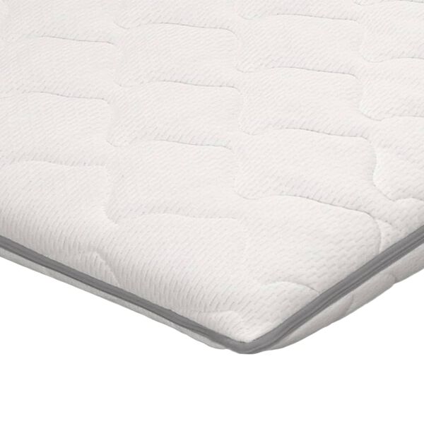 vidaXL Sur-matelas 100 x 200 cm Mousse &agrave; m&eacute;moire de forme Visco 6 cm
