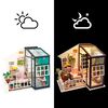 Robotime Kit miniature de bricolage Balcony Daydreaming avec LED
