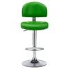 vidaXL Tabourets de bar lot de 2 vert similicuir