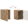 vidaXL Ensemble meuble TV 4 pcs Ch&ecirc;ne artisanal Bois d'ing&eacute;nierie