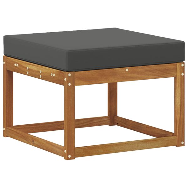 vidaXL Ensemble de canap&eacute;s d'ext&eacute;rieur 6 pcs Naturel et Anthracite