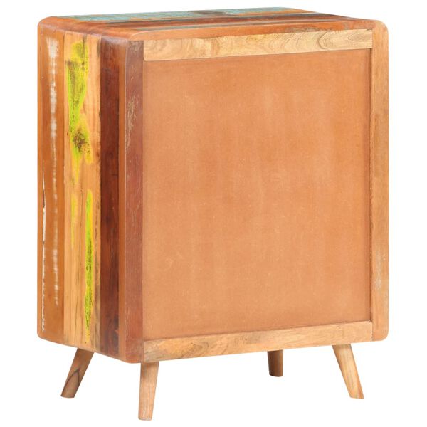 vidaXL Buffet 60x35x76 cm Bois de r&eacute;cup&eacute;ration solide