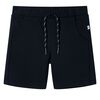 Short pour enfants avec cordon de serrage bleu marine 116