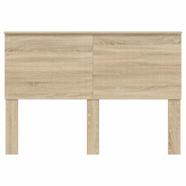 vidaXL T&ecirc;te de lit Ch&ecirc;ne Sonoma 140 cm Bois d'ing&eacute;nierie