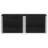 vidaXL Jardini&egrave;re noir 150x50 cm bois massif de pin