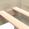 vidaXL Cadre de lit sans matelas ch&ecirc;ne sonoma 100x200 cm