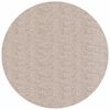 vidaXL Tapis shaggy PAMPLONA poils longs moderne beige Ø 100 cm