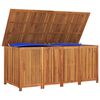 vidaXL Bo&icirc;te de rangement de jardin 175x80x75 cm bois massif d'acacia