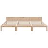 VidaXL Cadre de lit familial sans matelas 240x200cm bois massif de pin
