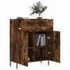 vidaXL Buffet ch&ecirc;ne fum&eacute; 69,5x34x90 cm bois d'ing&eacute;nierie