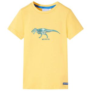 T-shirt pour enfants ocre clair 104