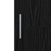 vidaXL Haut Armoire 2 pcs Ch&ecirc;ne noir 50 x 42,5 x 185 cm