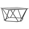 vidaXL Table basse Gris Sonoma 80 x 80 x 45 cm