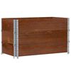 vidaXL Colliers de palette 3 pcs marron 100x50 cm bois de pin solide