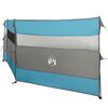 vidaXL Brise-vent de camping bleu 508x130 cm imperméable