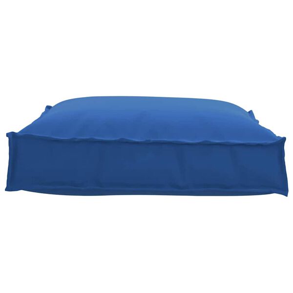 vidaXL Coussin pour assise de palette Bleu royal 70 x 70 x 12 cm