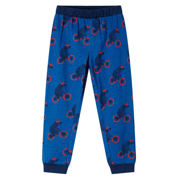 Pyjamas enfants manches longues pétrole 104