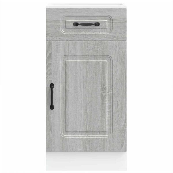 vidaXL Armoire de cuisine Kalmar sonoma gris bois d'ing&eacute;nierie