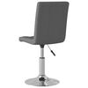 vidaXL Tabouret de bar Gris clair Tissu