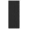 vidaXL &Eacute;tag&egrave;re Ch&ecirc;ne noir 40 x 30 x 77 cm Bois d'ing&eacute;nierie