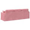vidaXL Canap&eacute; Rose 228 x 78 x 80 cm Velours