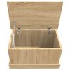 vidaXL Coffre de rangement Chêne Sonoma 50x30x28 cm Bois d'ingénierie