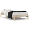 vidaXL Cadre de lit sans matelas bois massif de pin 100x200 cm