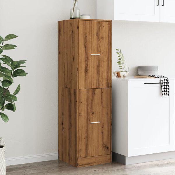 vidaXL Armoire d'apothicaire ch&ecirc;ne artisanal bois d'ing&eacute;nierie