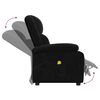 vidaXL Fauteuil de massage Noir Velours