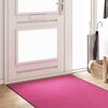 vidaXL Tapis d'entr&eacute;e Autre Rose et Noir 120 x 300 cm Polyamide et PVC