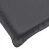 vidaXL Coussin de banc de jardin anthracite mélangé 200x50x7 cm tissu