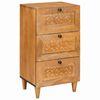 vidaXL Buffet avec tiroir Marron clair 33,5 x 40 x 75 cm