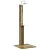 vidaXL Douche d'ext&eacute;rieur Naturel 75 x 76 x 217 cm Pin&egrave;de impr&eacute;gn&eacute;e
