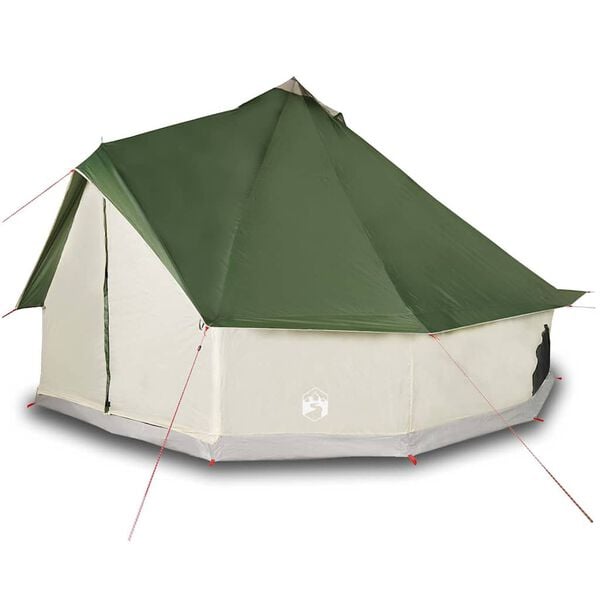 vidaXL Tente familiale tipi 12 personnes vert imperm&eacute;able