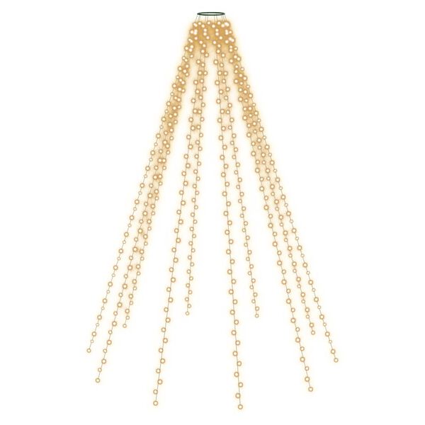 vidaXL Guirlande lumineuse filet d'arbre de No&euml;l 500 LED 500 cm