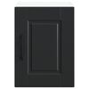 vidaXL Armoire de cuisine 2 pcs Noir 30 x 31 x 40 cm Bois d'ing&eacute;nierie