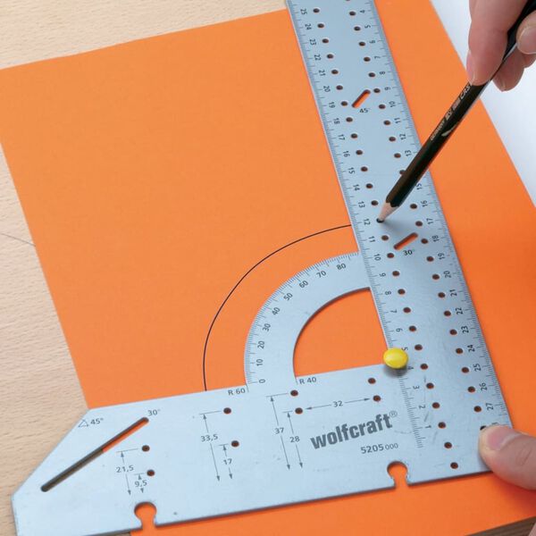 wolfcraft &Eacute;querre universelle 300 mm 5205000