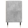 vidaXL Meuble TV gris b&eacute;ton 103,5x30x50 cm bois d'ing&eacute;nierie